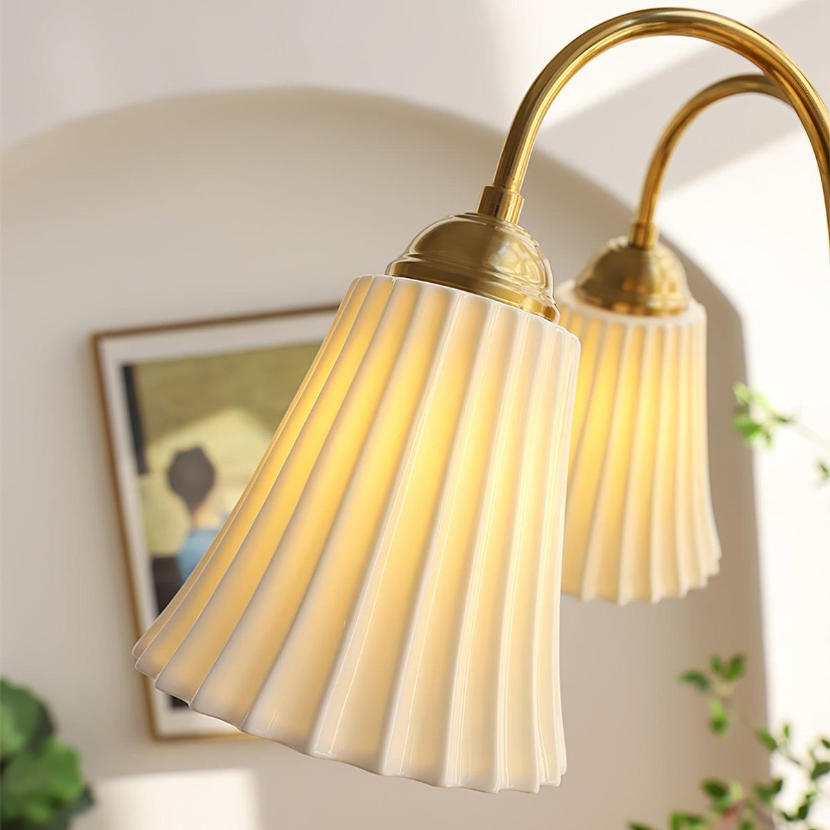 Kenrenhaven Ceramic Chandelier-Moonnatur