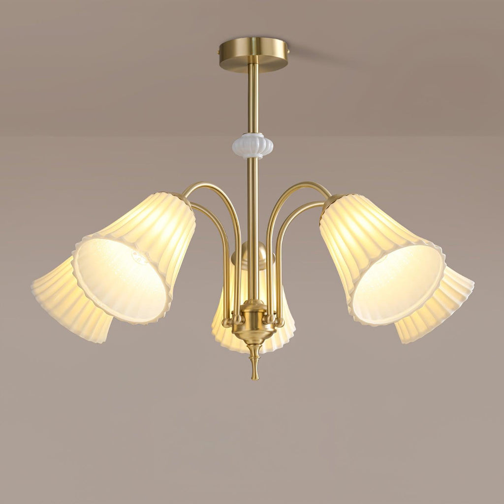 Kenrenhaven Ceramic Chandelier-Moonnatur