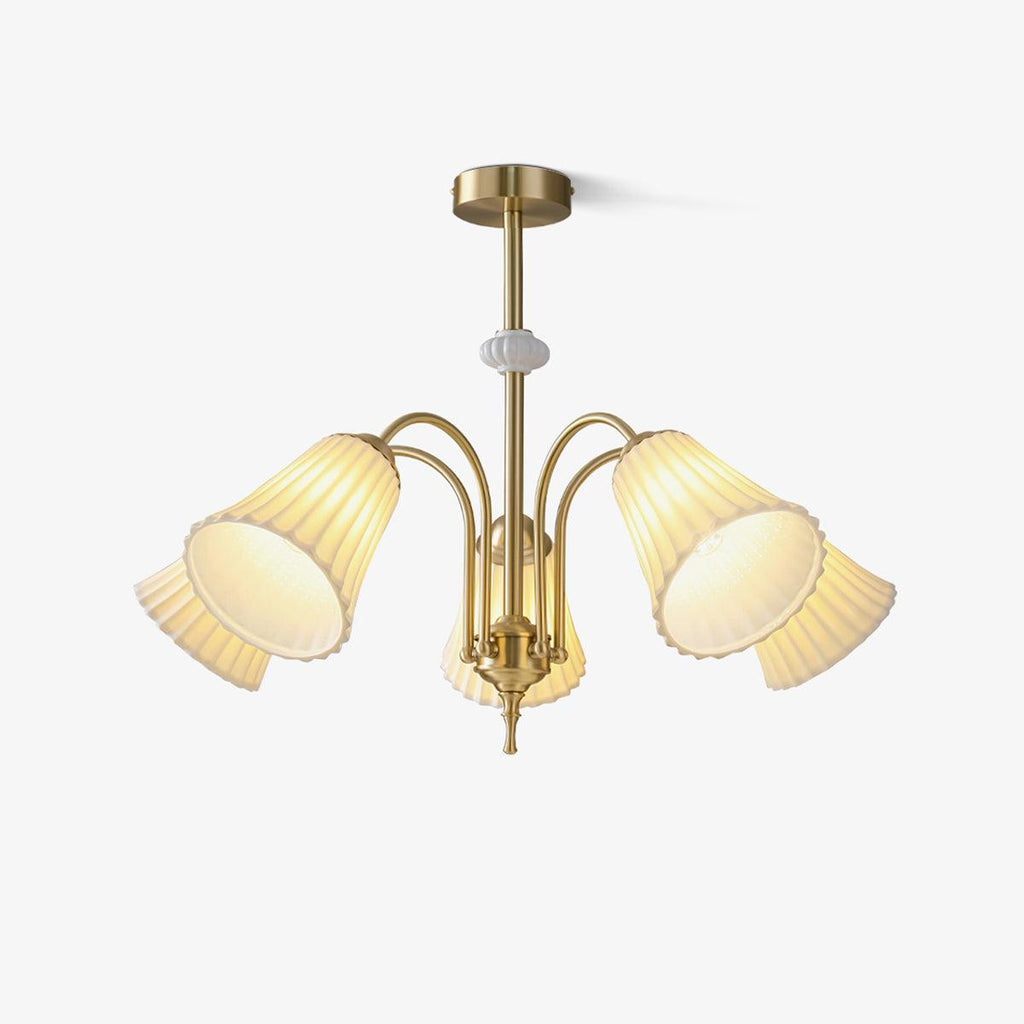 Kenrenhaven Ceramic Chandelier-Moonnatur