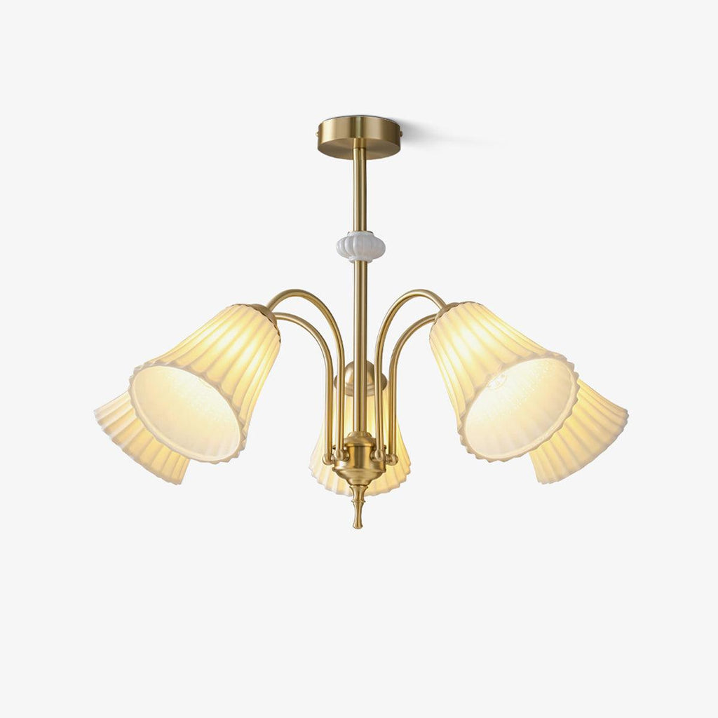 Kenrenhaven Ceramic Chandelier-Moonnatur