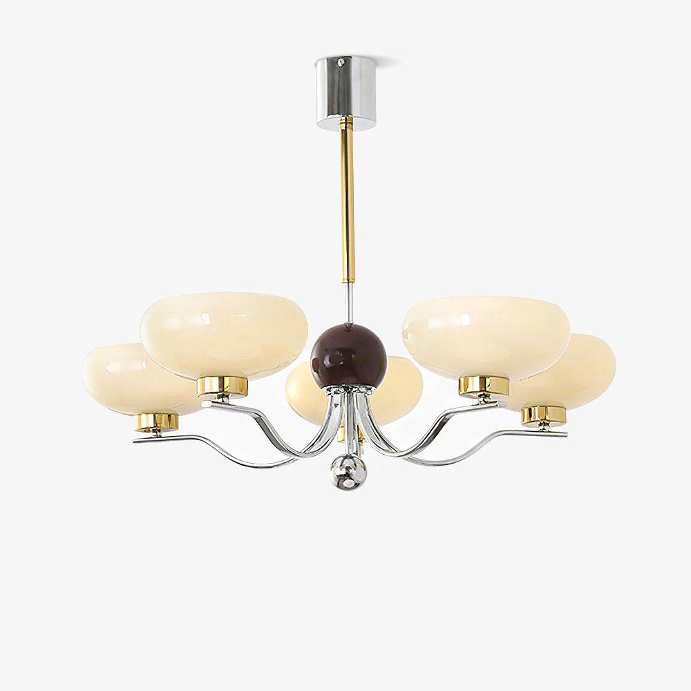 Keldelwood Glass Chandelier-Moonnatur