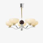 Keldelwood Glass Chandelier-Moonnatur