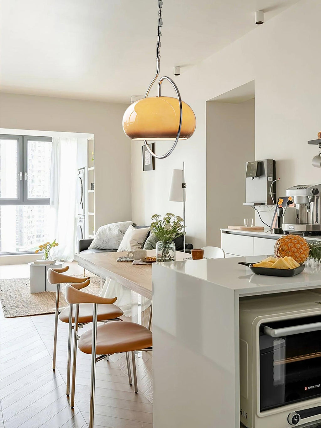 Varenelle Glass Pendant Light-Moonnatur