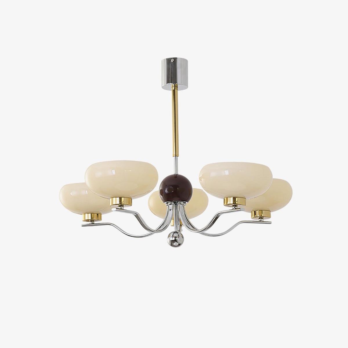 Keldelwood Glass Chandelier-Moonnatur