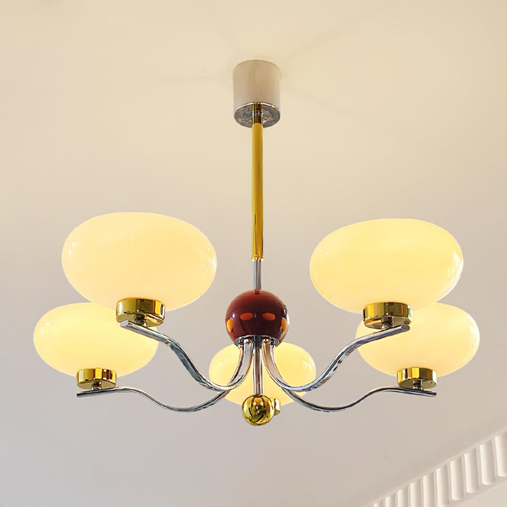 Keldelwood Glass Chandelier-Moonnatur