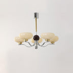 Keldelwood Glass Chandelier-Moonnatur