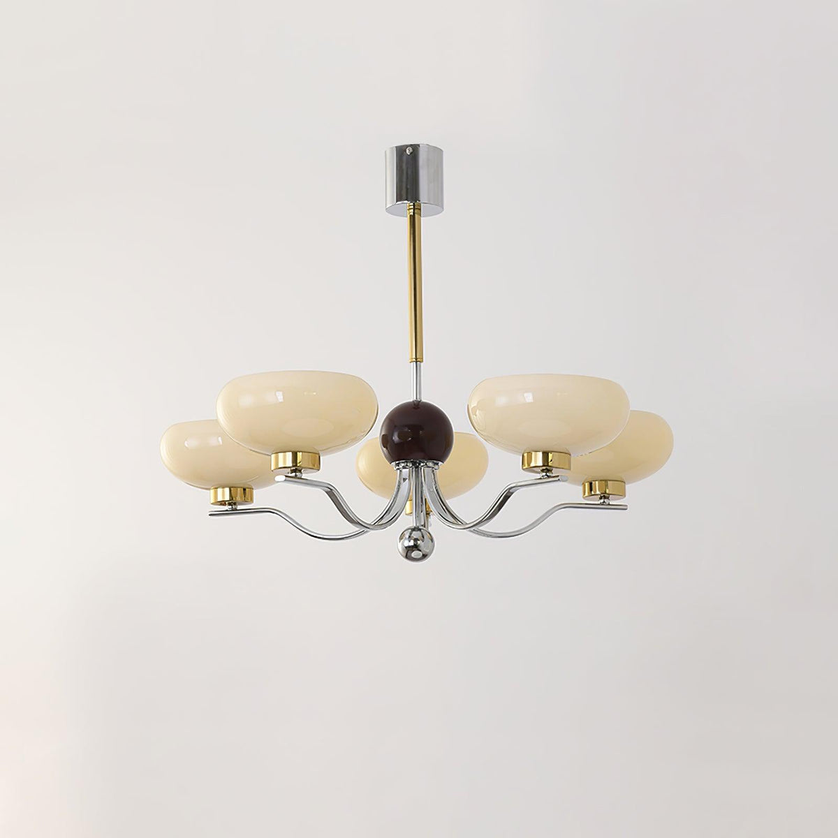 Keldelwood Glass Chandelier-Moonnatur