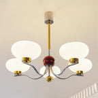 Keldelwood Glass Chandelier-Moonnatur