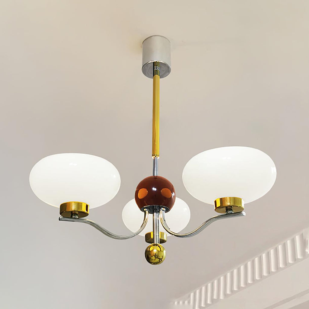 Keldelwood Glass Chandelier-Moonnatur