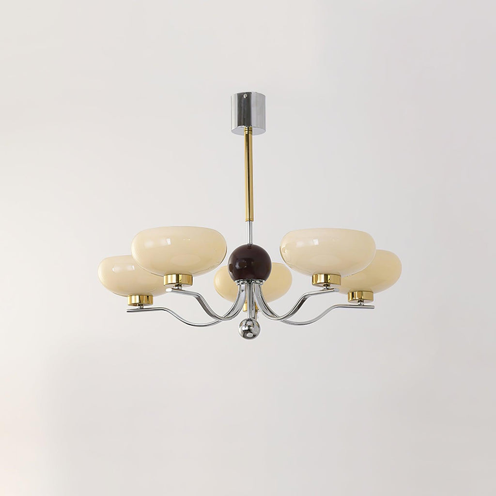 Keldelwood Glass Chandelier-Moonnatur