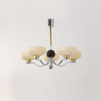 Keldelwood Glass Chandelier-Moonnatur