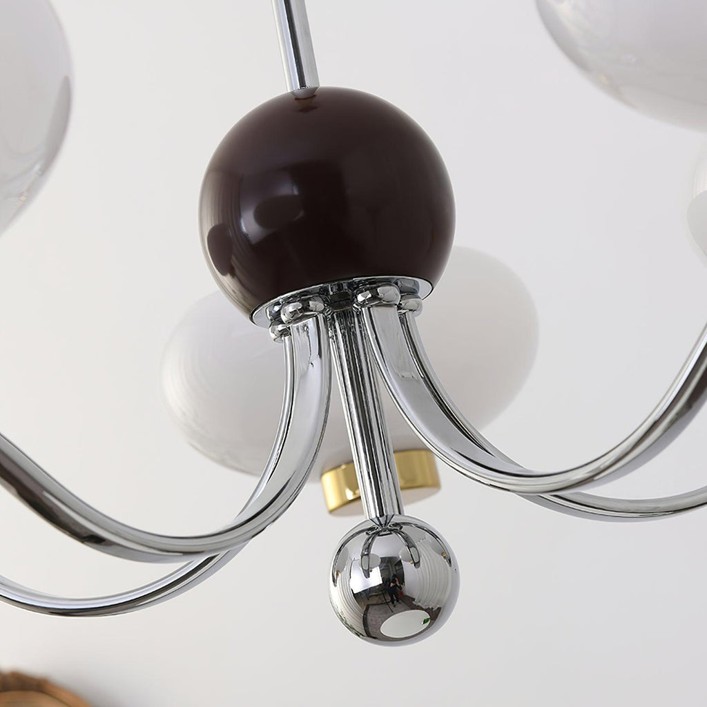 Keldelwood Glass Chandelier-Moonnatur