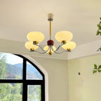 Keldelwood Glass Chandelier-Moonnatur