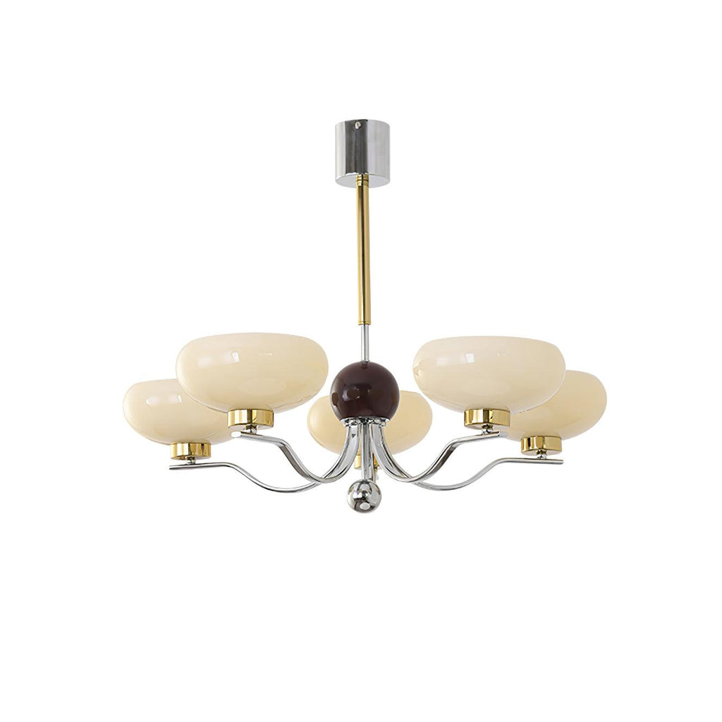 Keldelwood Glass Chandelier-Moonnatur