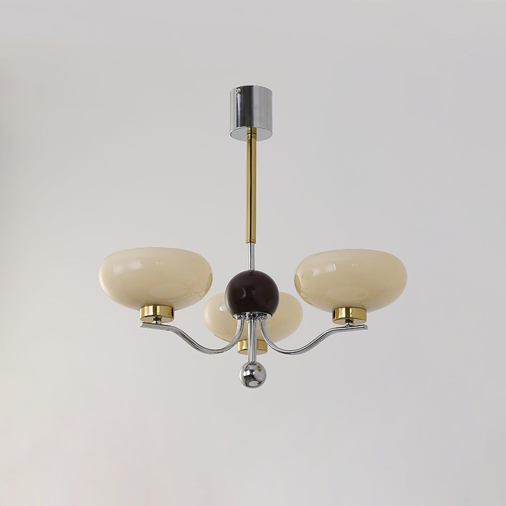 Keldelwood Glass Chandelier-Moonnatur