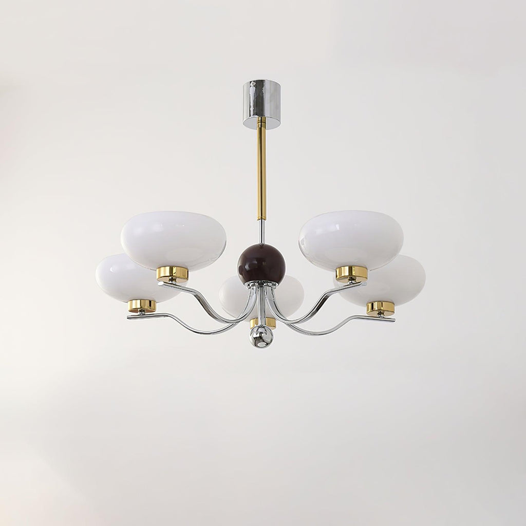 Keldelwood Glass Chandelier-Moonnatur