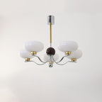 Keldelwood Glass Chandelier-Moonnatur