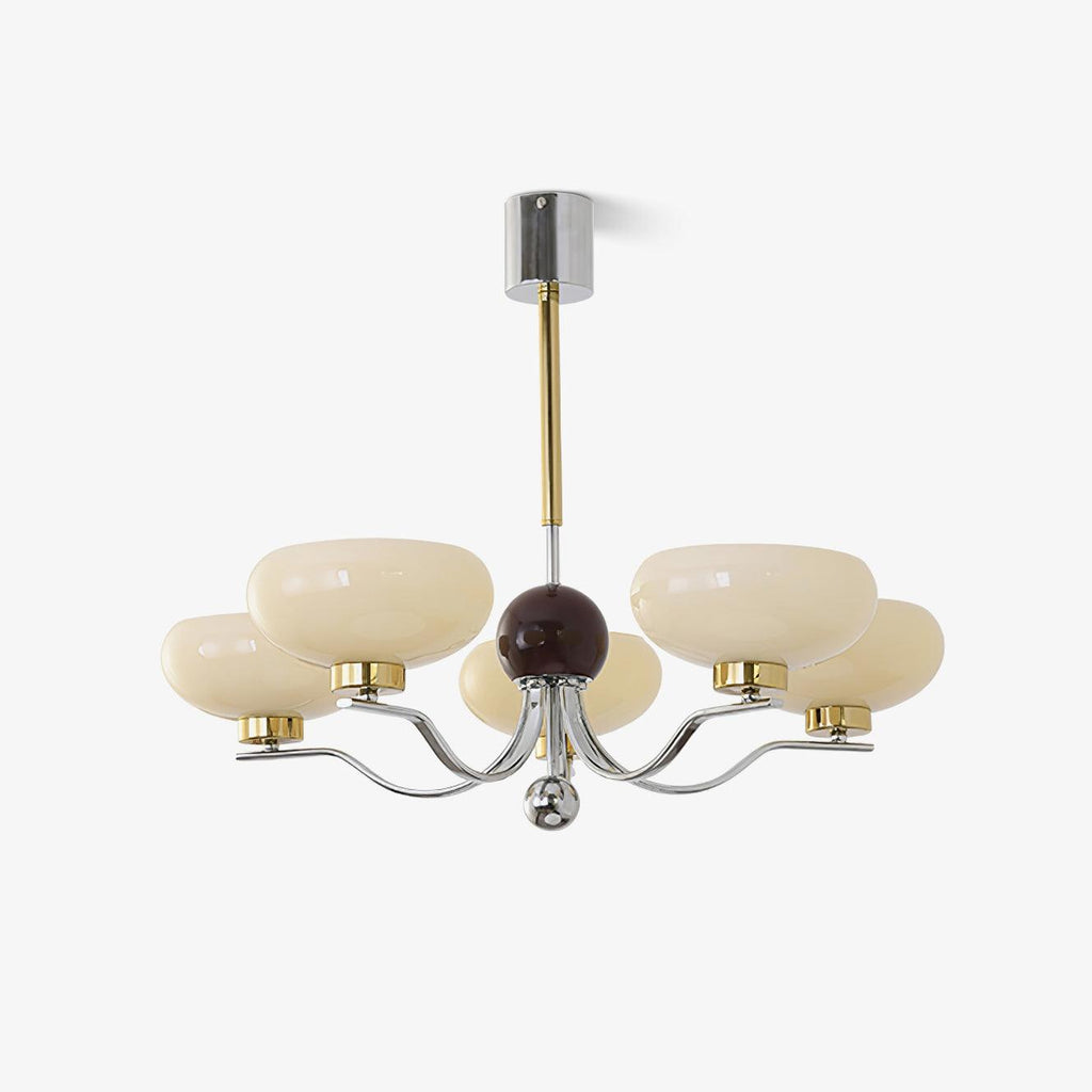 Keldelwood Glass Chandelier-Moonnatur