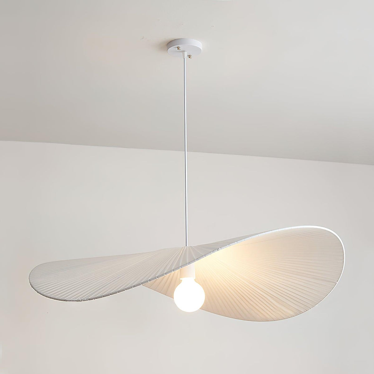 Fennis Fabric Pendant Light-Moonnatur