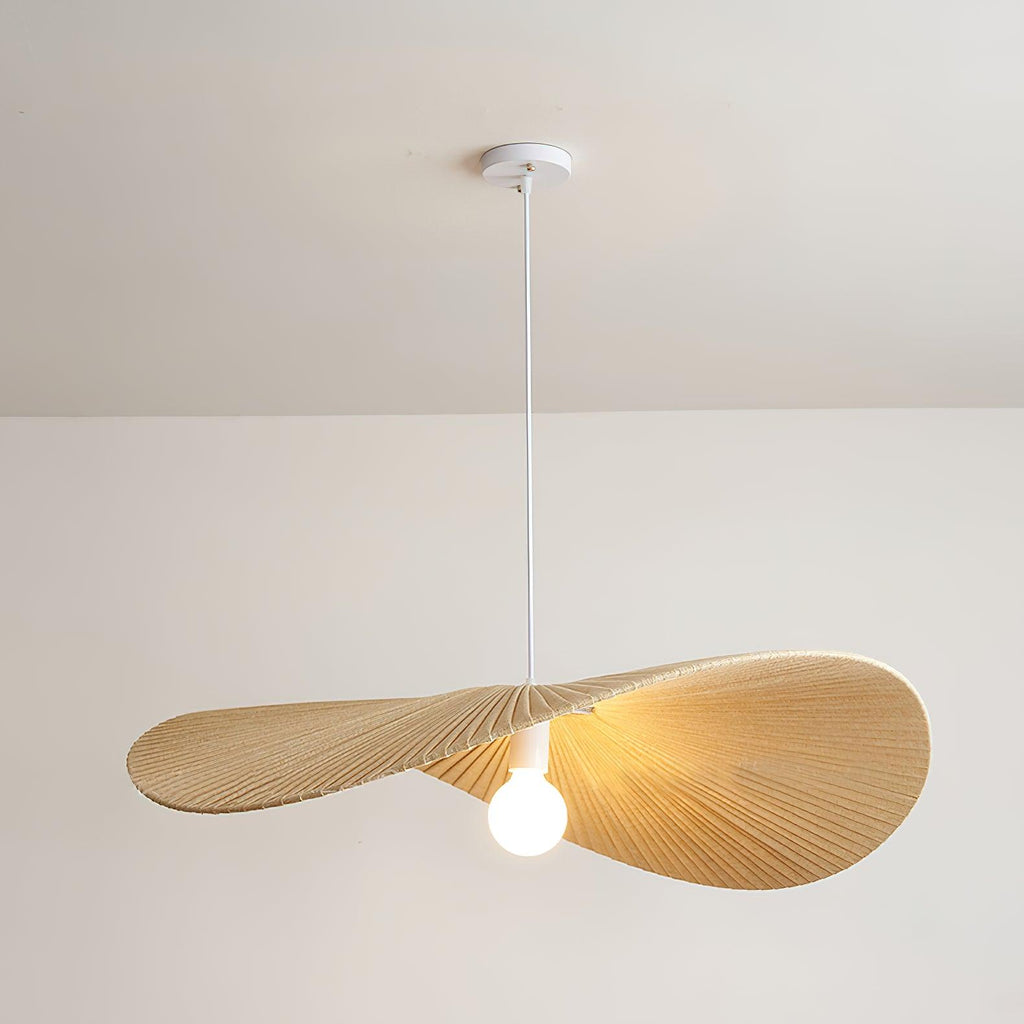 Fennis Fabric Pendant Light-Moonnatur