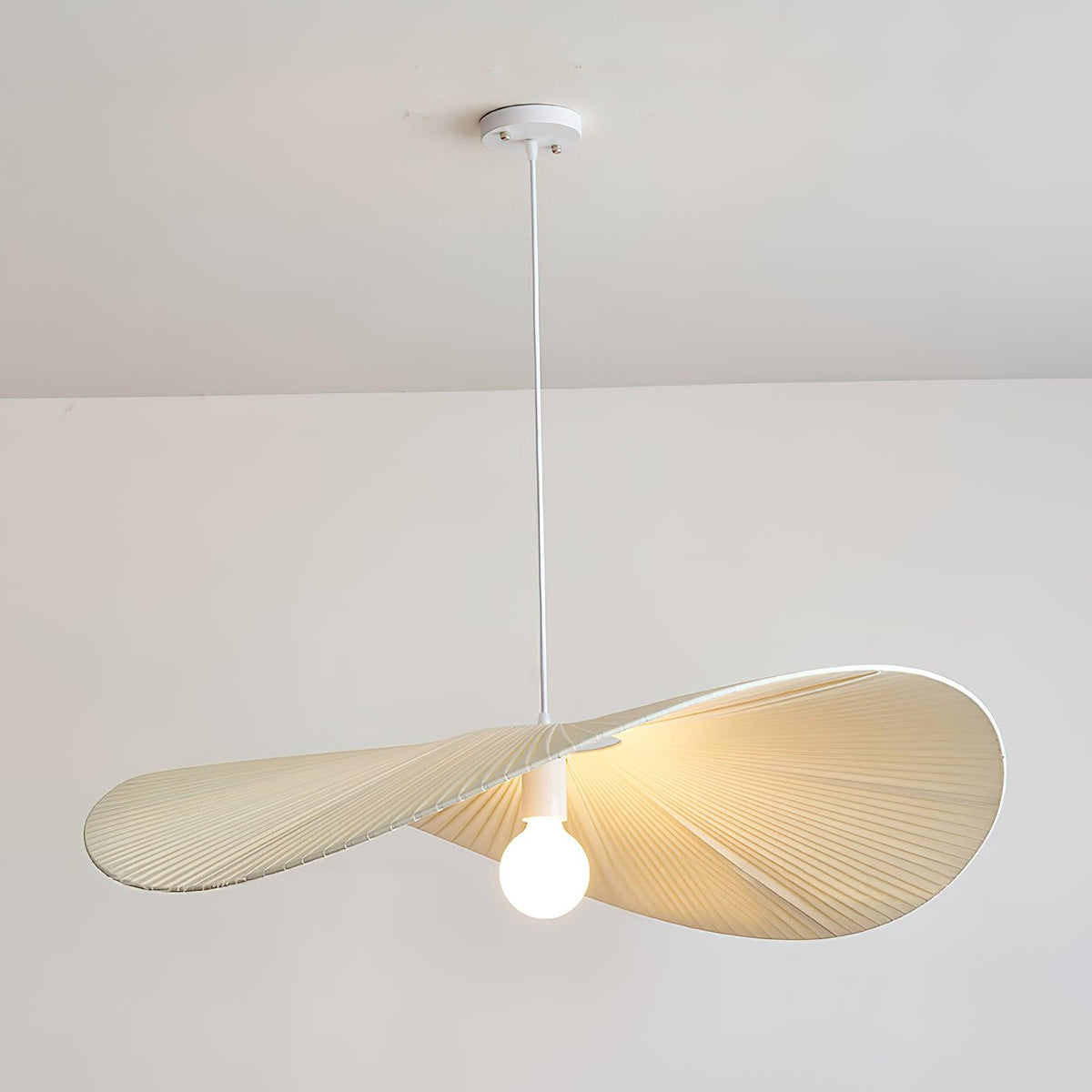 Fennis Fabric Pendant Light-Moonnatur