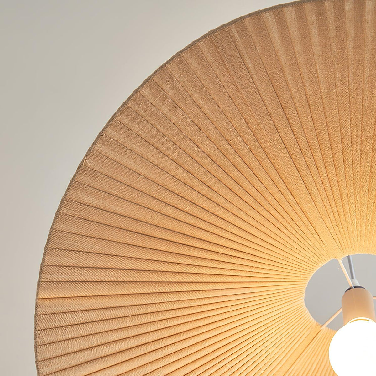 Fennis Fabric Pendant Light-Moonnatur