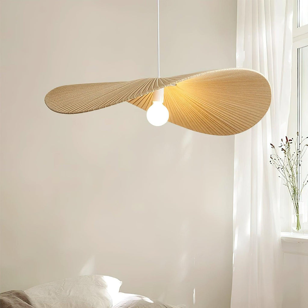 Fennis Fabric Pendant Light-Moonnatur