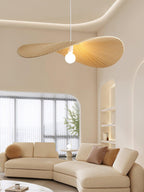 Fennis Fabric Pendant Light-Moonnatur