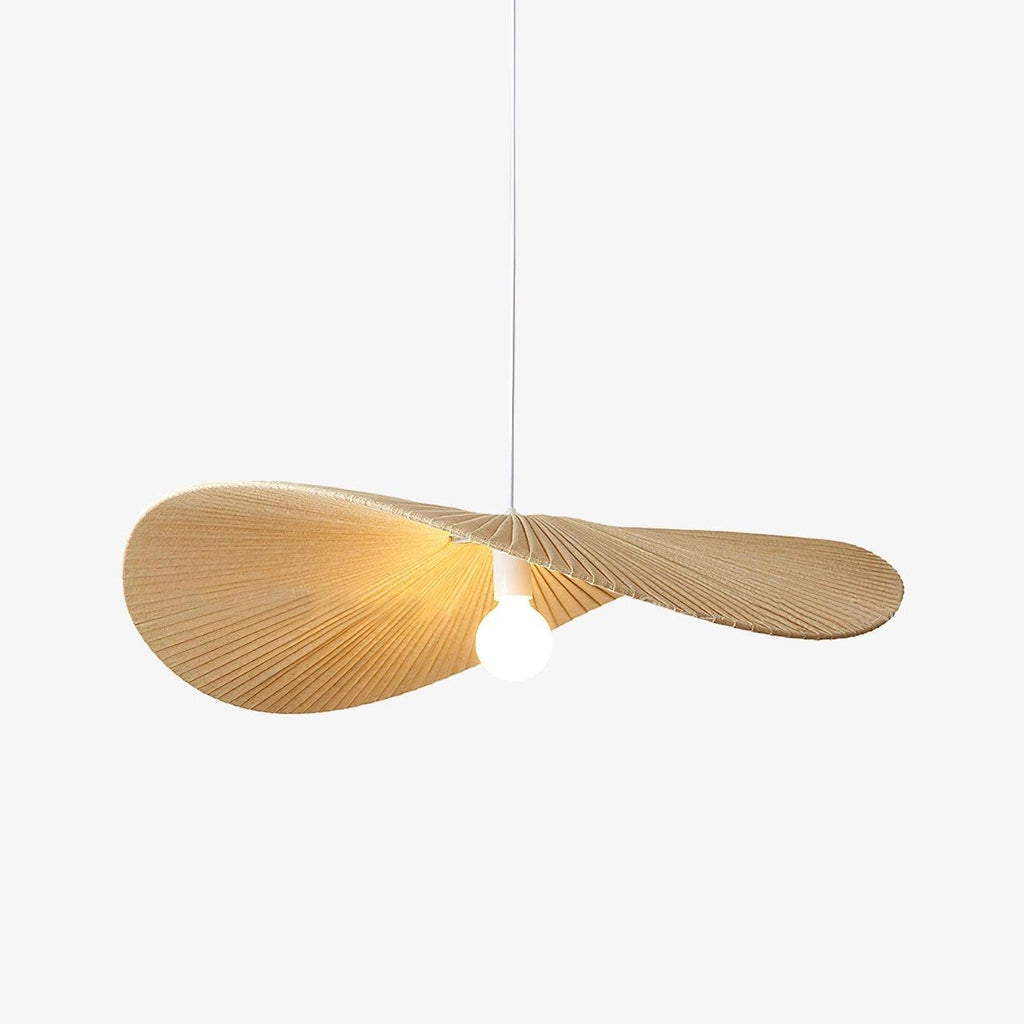 Fennis Fabric Pendant Light-Moonnatur