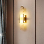 Wilvenwynne Alabaster Wall Light-Moonnatur