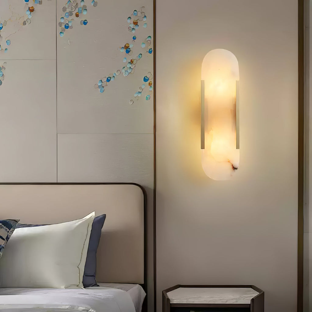 Veo Luxury Alabaster Wall Lamp - Neutralighting