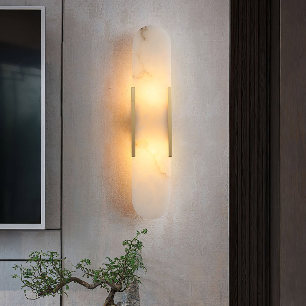 Veo Luxury Alabaster Wall Lamp - Neutralighting