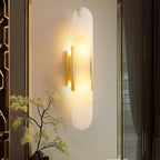 Wilvenwynne Alabaster Wall Light-Moonnatur
