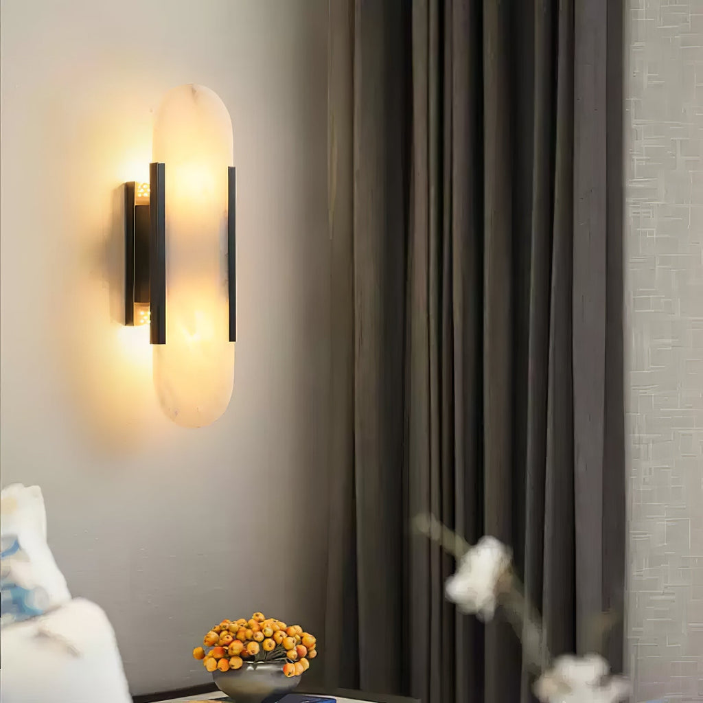 Veo Luxury Alabaster Wall Lamp - Neutralighting