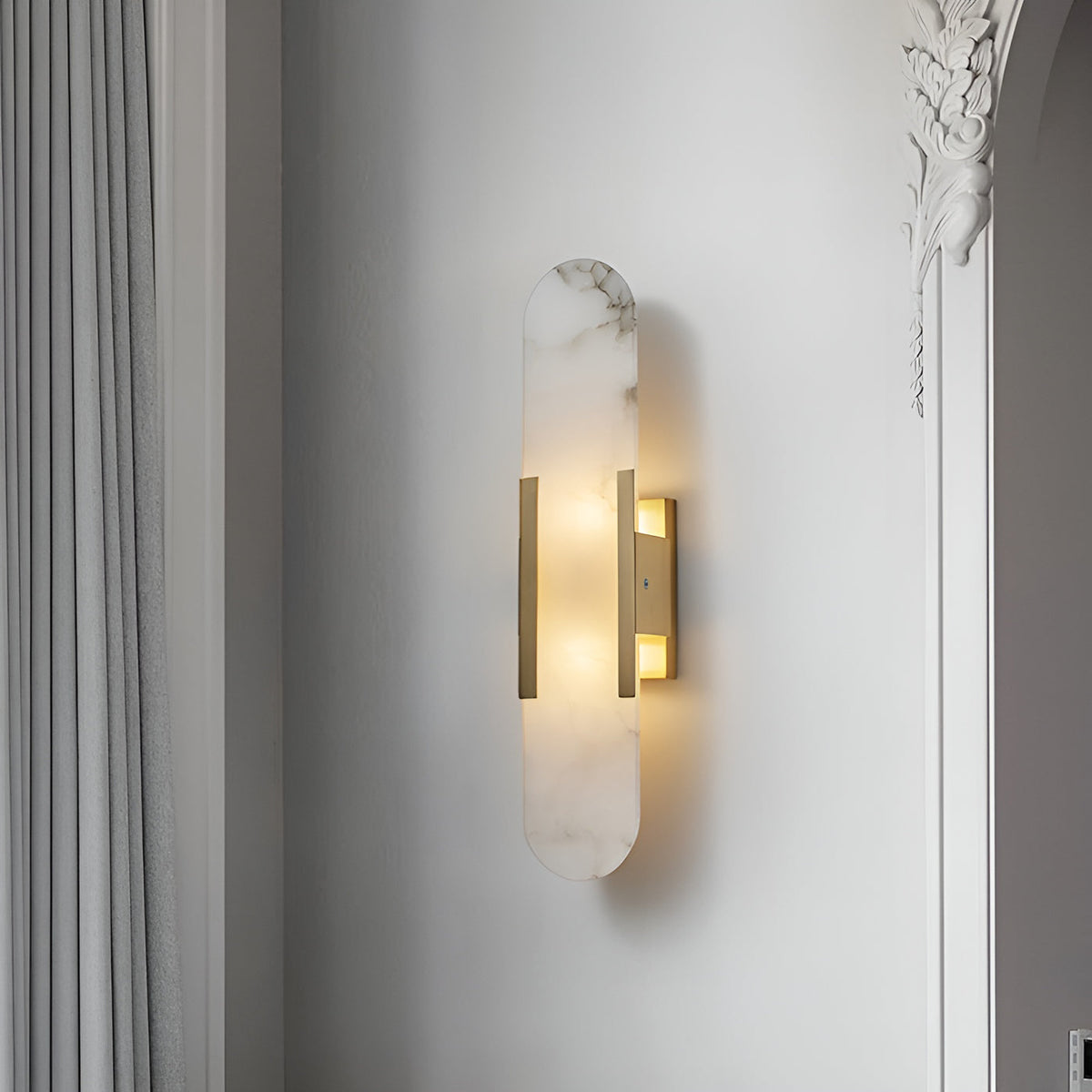 Veo Luxury Alabaster Wall Lamp - Neutralighting
