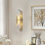 Wilvenwynne Alabaster Wall Light-Moonnatur