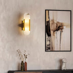 Wilvenwynne Alabaster Wall Light-Moonnatur