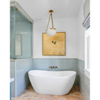 Hadrenevia Alabaster Pendant Light-Moonnatur