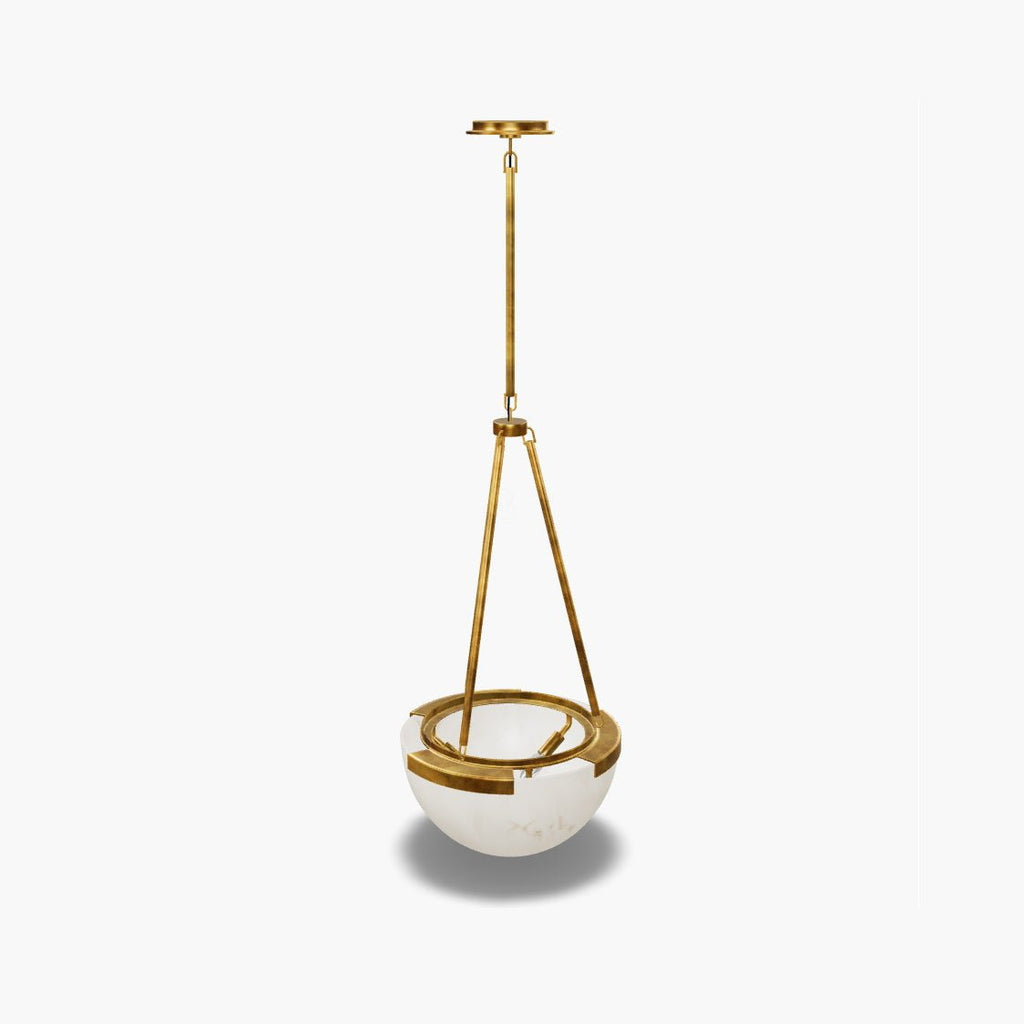 Hadrenevia Alabaster Pendant Light-Moonnatur
