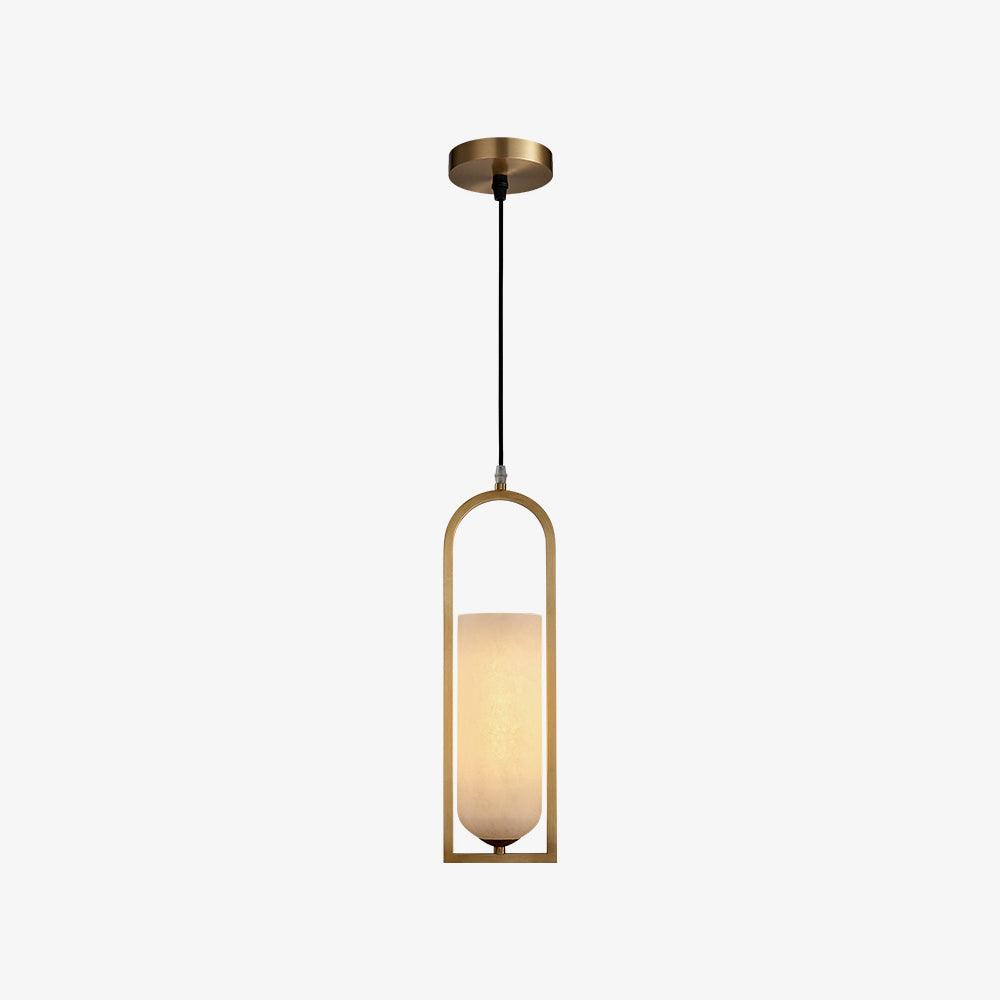 Mardenwren Alabaster Pendant Light-Moonnatur