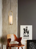 Mardenwren Alabaster Pendant Light-Moonnatur