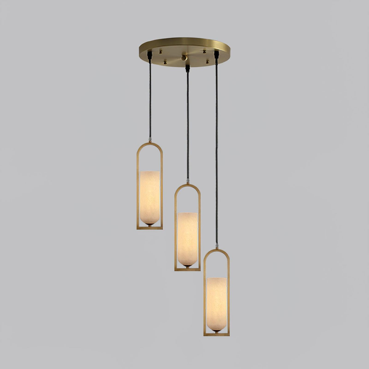 Mardenwren Alabaster Pendant Light-Moonnatur
