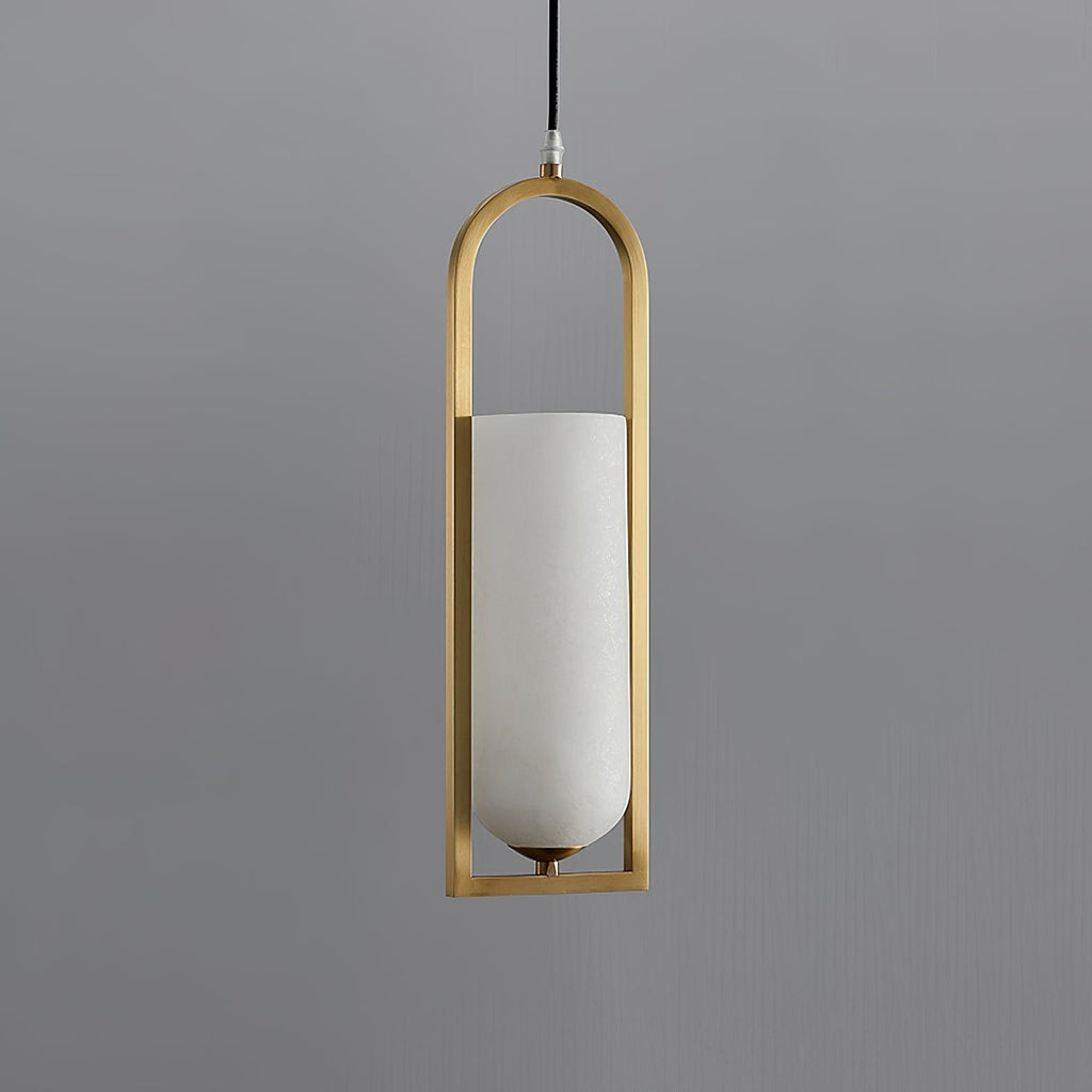 Mardenwren Alabaster Pendant Light-Moonnatur