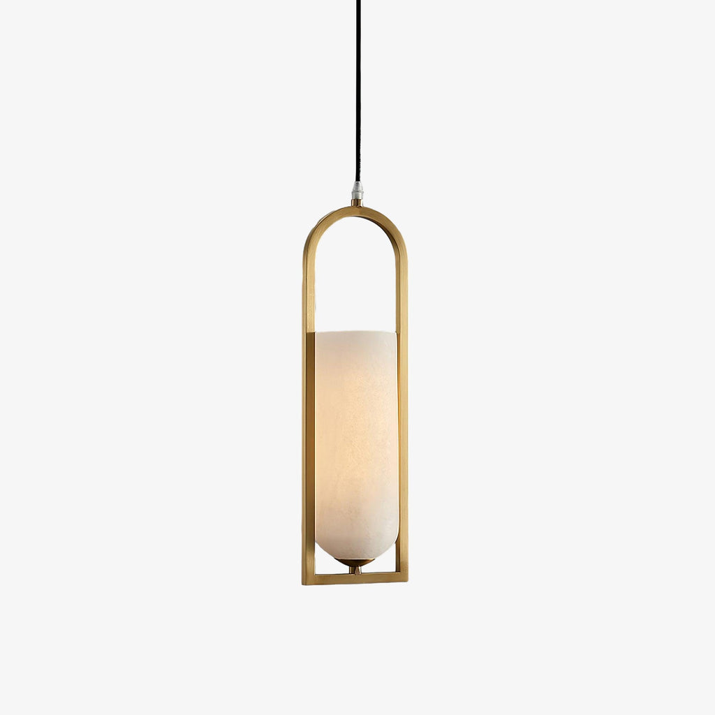 Mardenwren Alabaster Pendant Light-Moonnatur