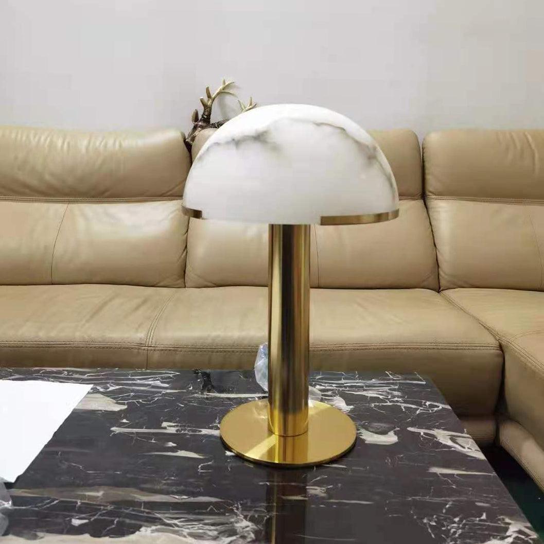 Myrenelle Alabaster Table Lamp-Moonnatur