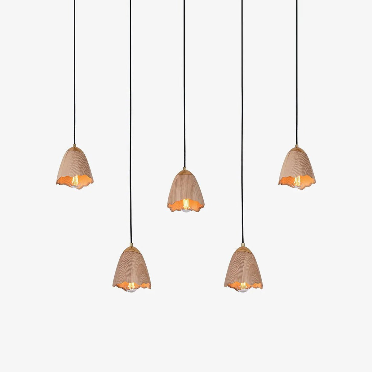 Maellyn Wood Pendant Light-Moonnatur