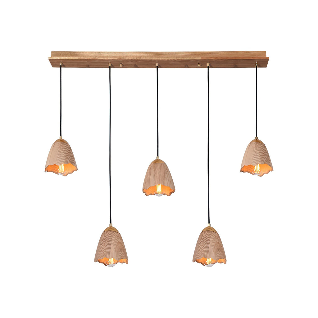 Maellyn Wood Pendant Light-Moonnatur