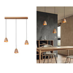 Maellyn Wood Pendant Light-Moonnatur