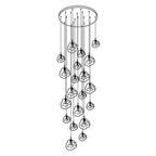 Caeloria Plastic Pendant Light-Moonnatur