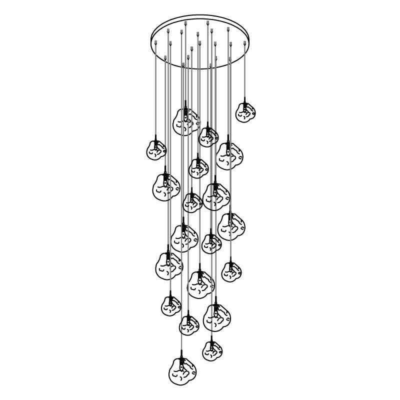 Caeloria Plastic Pendant Light-Moonnatur